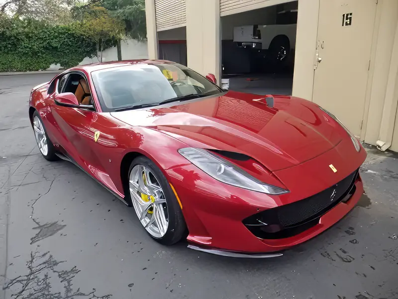 Ferrari 812 Superfast photographed by Alex on the job