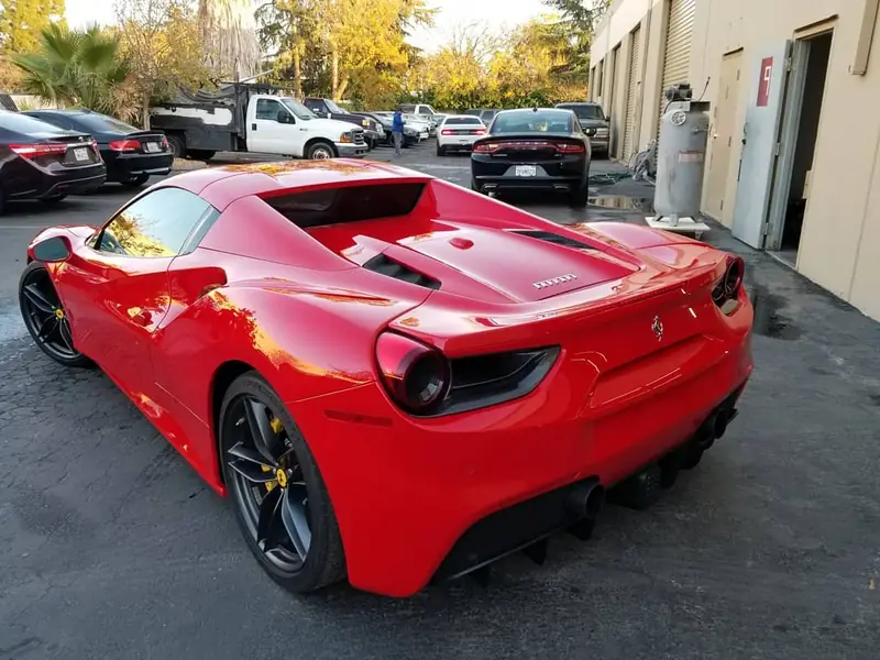 Ferrari 488 photographed by Alex on the job