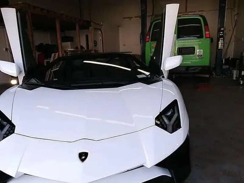 Lamborghini Aventador SV photographed by Alex on the job