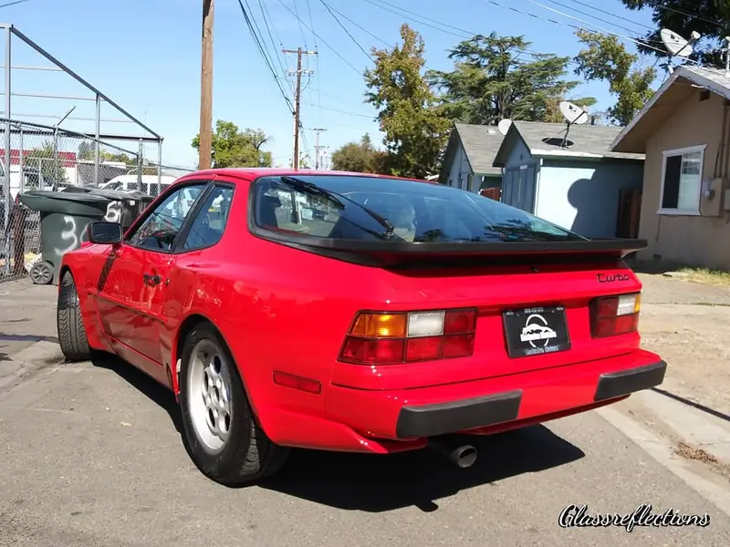 Porsche 944 photographed by Alex on the job